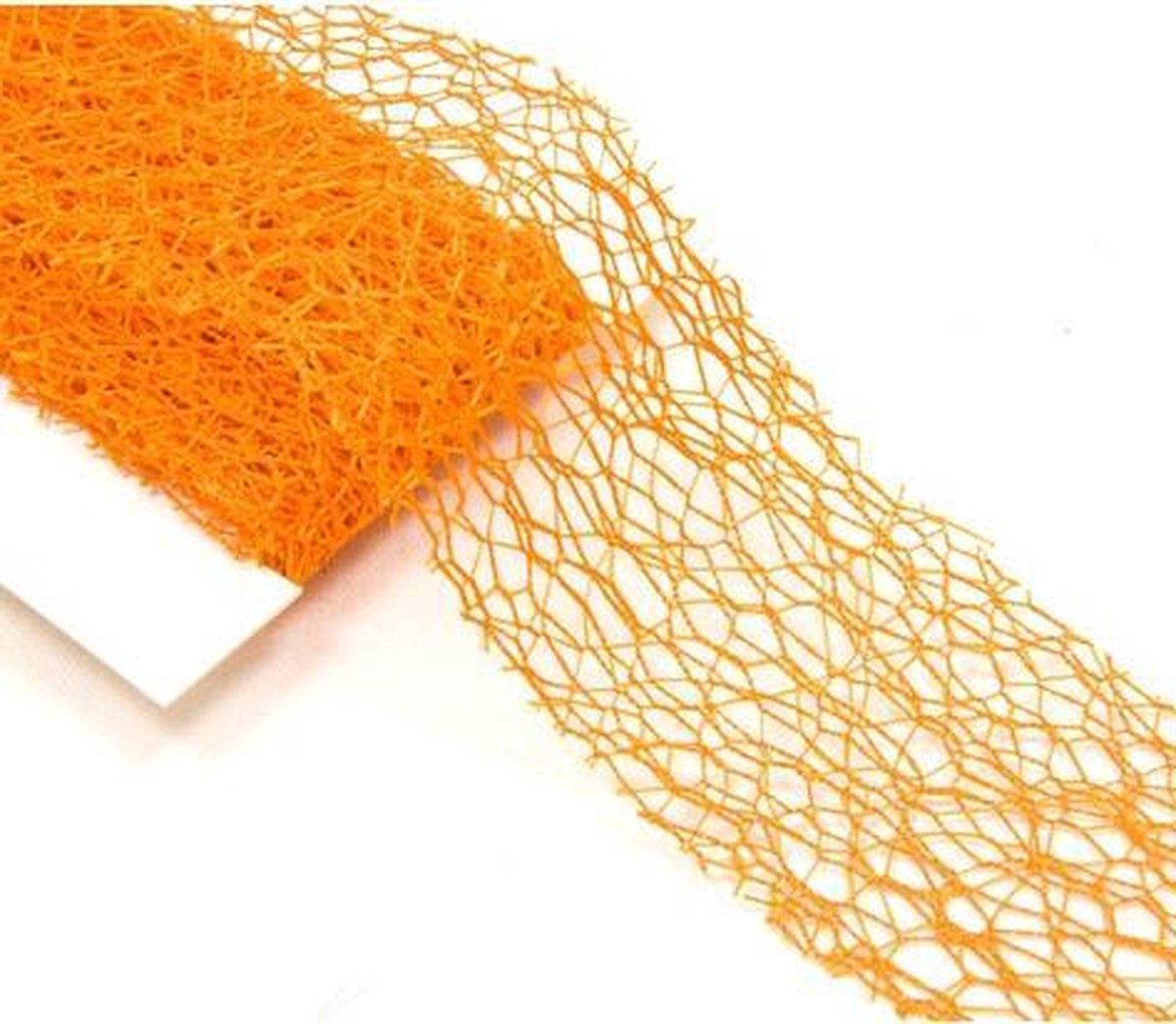 HOBI - Oranje decoratie tape - Decoratie > Linten en tulle